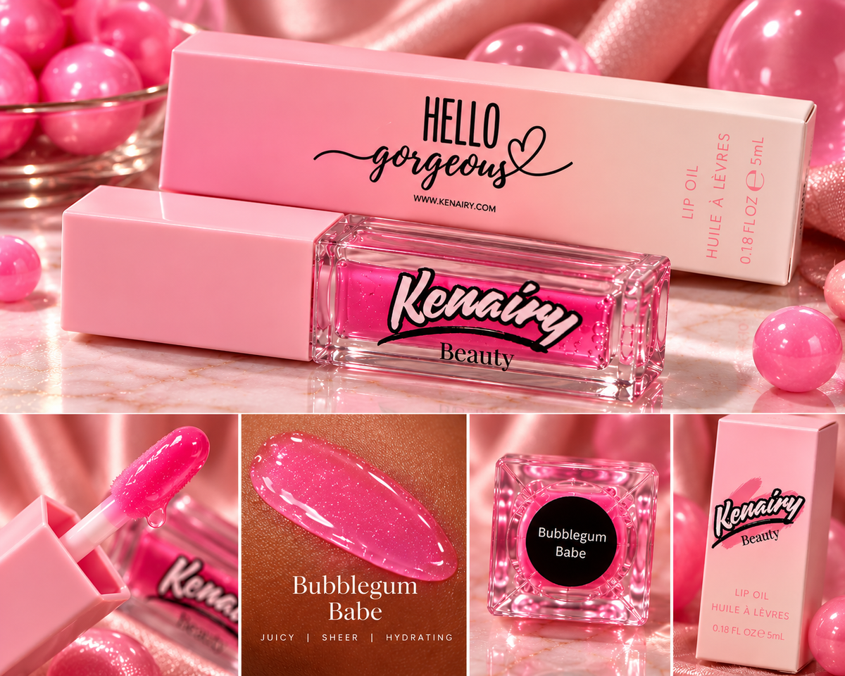 Bubblegum Babe Glossy Lip Oil